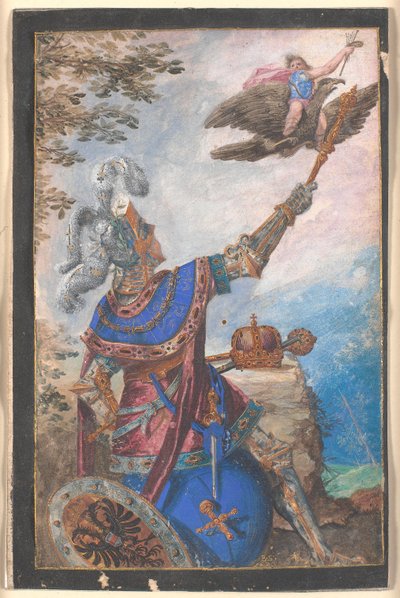 Allegori om maleri under huset Habsburg af Bartholomäus Strobel d.Y.