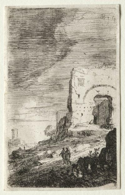 Caracalla-badene af Bartholomeus Breenberg