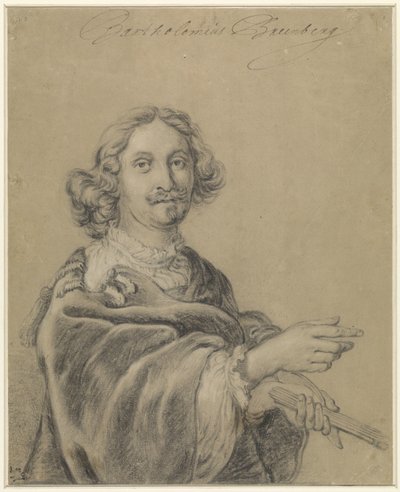 Portræt af Bartholomew Breenbergh af Bartholomeus Breenbergh (possibly)