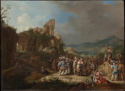 Johannes Døberens forkyndelse af Bartholomeus Breenbergh