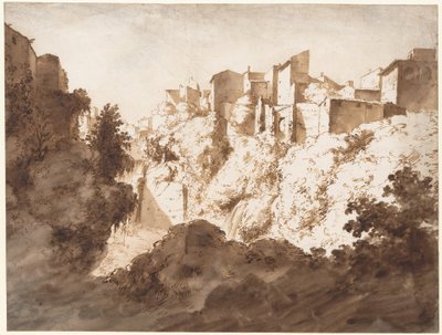 Udsigt over Tivoli af Bartholomeus Breenbergh