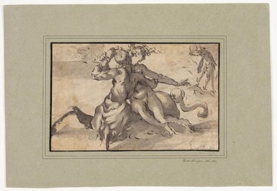 Hercules, Deianira og Kentauren Nessus af Bartholomeus Spranger