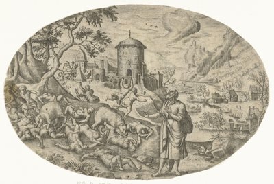 Elisa forbander børnene af Bartholomeus Willemsz. Dolendo