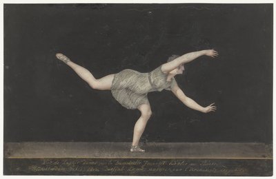 Danser Annette Köbler, Pas-de-Zephir performer af Bartholomeus Ziesenis