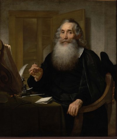 Portræt af Peter Scriverius (1576-1660) af Bartholomeus van der Helst