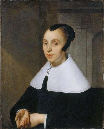 Portræt af en kvinde af Bartholomeus van der Helst