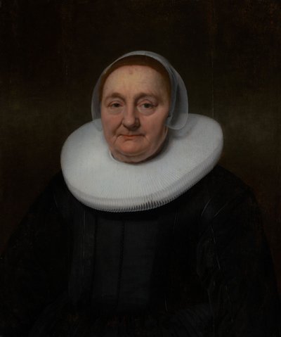 Portræt af en kvinde af Bartholomeus van der Helst