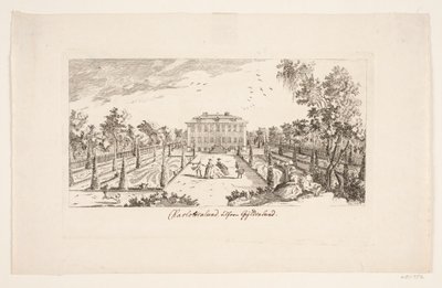 "Charlottenlund tilforn Gyldenlund" af Bartholomæus Roque