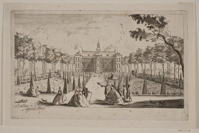 Jægersborg Slot af Bartholomæus Roque