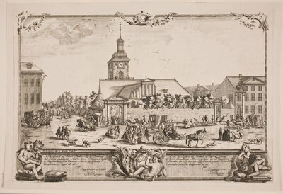 Sankt Peders kirke, København af Bartholomæus Roque