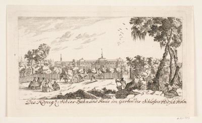 Skydebanen ved Hørsholm Slot af Bartholomæus Roque