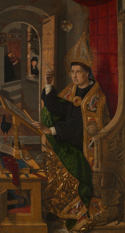 Sankt Augustin, 147785. af Bartolomé Bermejo