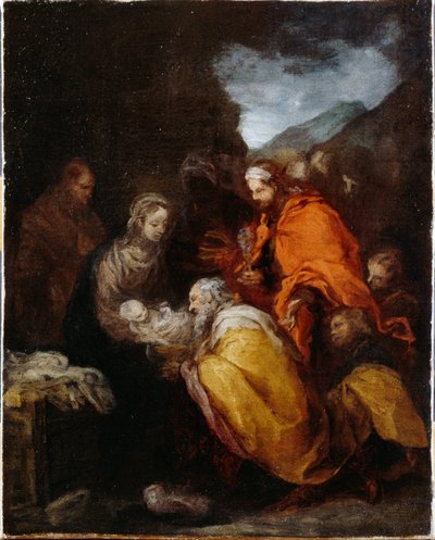 Tilbedelse af de tre konger af Bartolomé Esteban Murillo