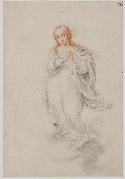 Den ubesmittede undfangelse, Jomfru Maria af Bartolomé Esteban Murillo