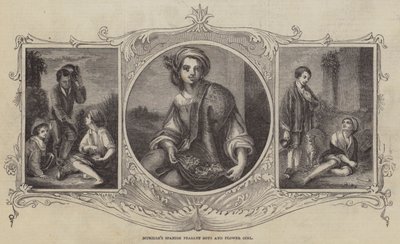 Murillos spanske bondedrenge og blomsterpige af Bartolomé Esteban Murillo