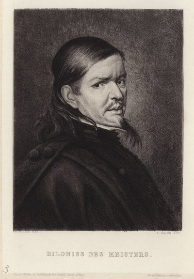 Portræt af Bartolome Esteban Murillo af Bartolomé Esteban Murillo