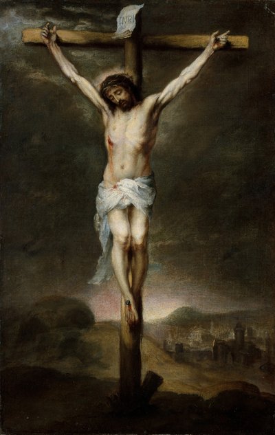 Korsfæstelsen, ca. 1675. af Bartolomé Esteban Murillo