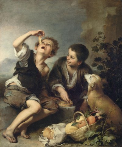 Tærtespiserne af Bartolomé Esteban Murillo