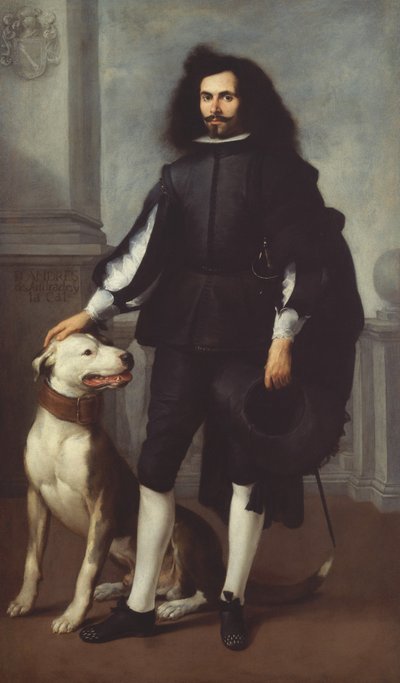 Don Andrés de Andrade og Cal, ca. 1665-72 (olie på lærred) af Bartolomé Esteban Murillo