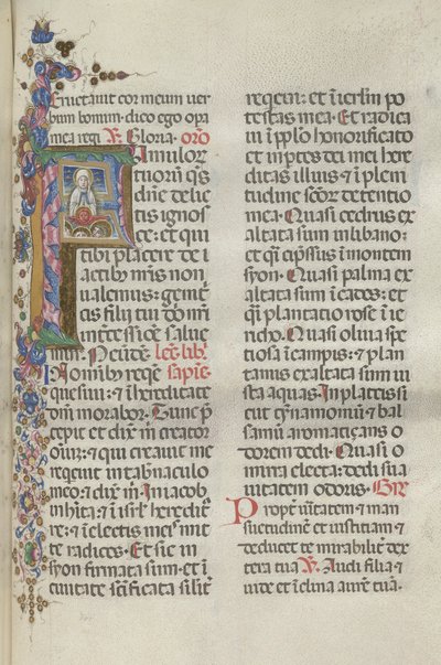 Missale: Fol. 306: Jomfruens himmelfart, 1469. af Bartolomeo Caporali