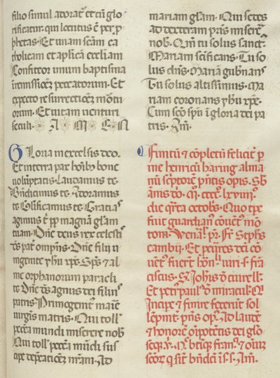 Missale: Folio 400: Kolofon, 1469 af Bartolomeo Caporali