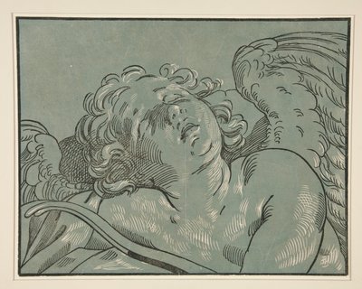 Sovende Amor af Bartolomeo Coriolano