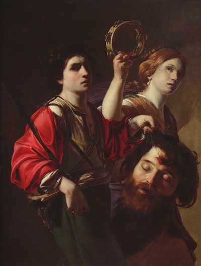 David triumferende af Bartolomeo Manfredi
