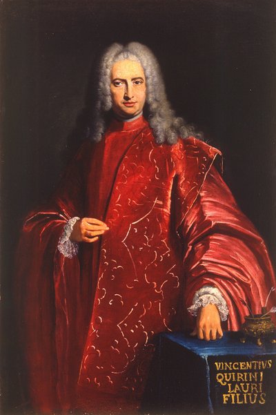 Portræt af doge Vincenzo Querini af Bartolomeo Nazari