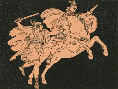 Camilla og Aunus søn af Bartolomeo Pinelli