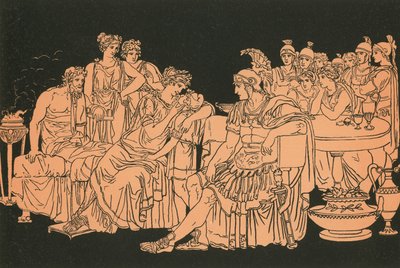 Dido og den falske Askanius af Bartolomeo Pinelli