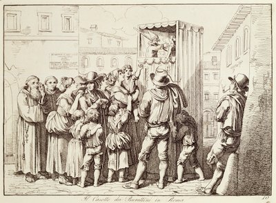 Dukkekabine i Rom af Bartolomeo Pinelli