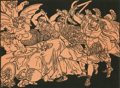 Harpierne af Bartolomeo Pinelli
