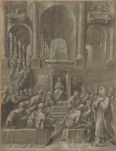 Kristus blandt lægerne af Bartolomeo Ramenghi