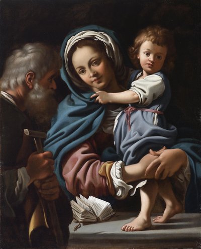 Den hellige familie af Bartolomeo Schedoni