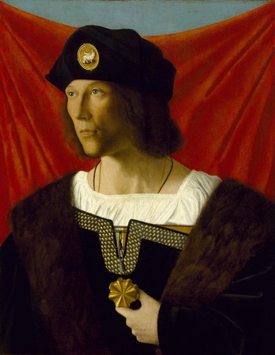 Portræt af en gentleman af Bartolomeo Veneto