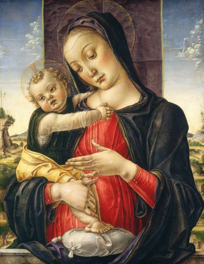 Madonna og barn af Bartolomeo Vivarini