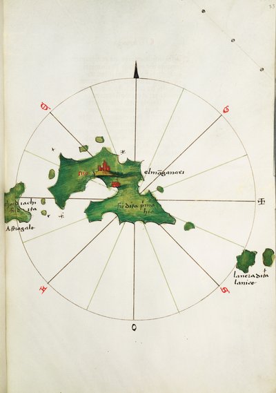 Kortene, ca. 1480 (pergament) af Bartolomeo da li Sonetti
