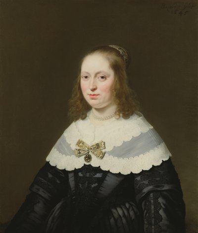 Portræt af Sophia Trip, hustru til Balthasar Coymans af Bartolomeus van der Helst