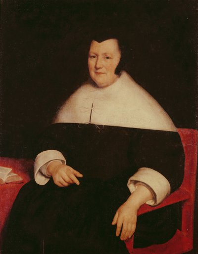 Portræt af en ældre kvinde af Bartolomeus van der Helst