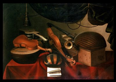 Musikalsk stilleben af Bartolommeo Bettera