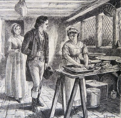 Hetty Sorrel, 1859 af Basil Bradley