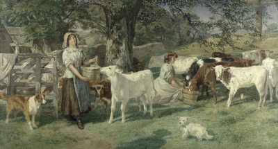 Mælkepiger af Basil Bradley
