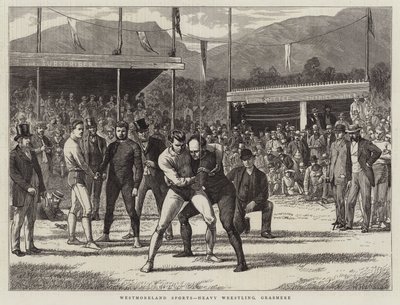 Westmoreland Sports, Heavy Wrestling, Grasmere af Basil Bradley