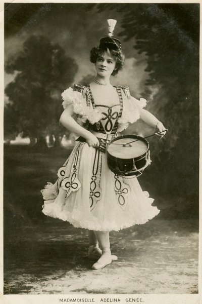 Adelina Genee, danskfødt britisk balletdanserinde, c1906. af Bassano Studio