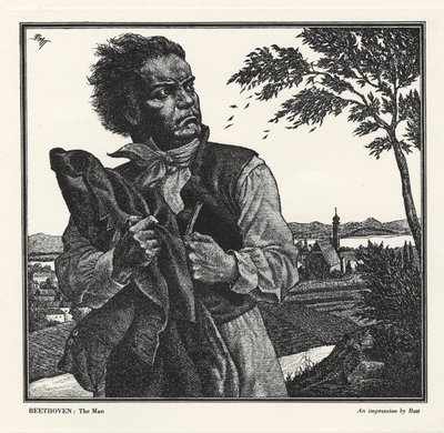 Ludwig van Beethoven af Batt