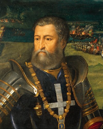 Italien, Modena, Portræt af Alfonso I d