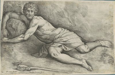 Sankt Johannes Døberen af Battista Franco