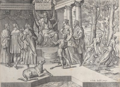Den korrupte dommer, 1565-73. af Battista del Moro