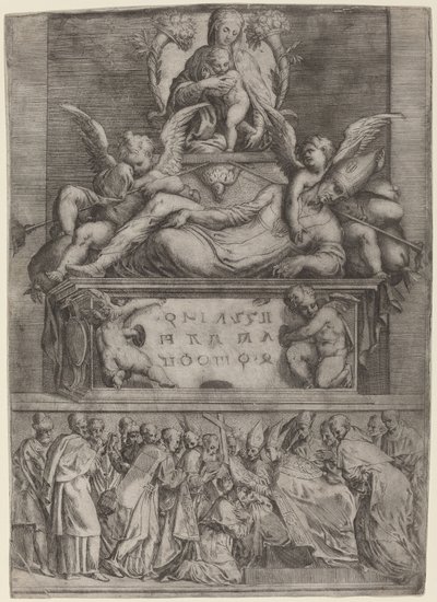 En biskops grav, 1540