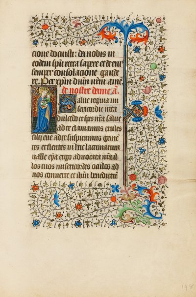 Jomfruen og barnet af Bedford Master